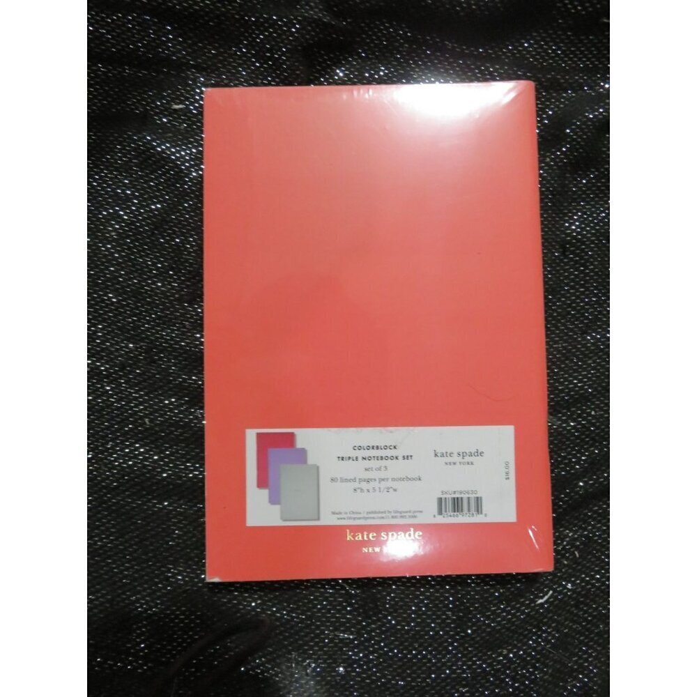 BOGO Kate Spade New York 3 pack Notebook Stationary Paper Home Office School set